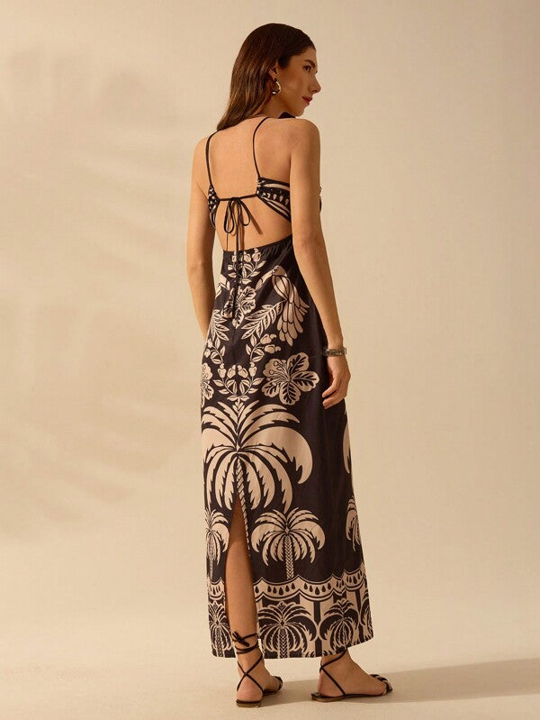 Vestido Longo Estampado Laço Anacardier, https://lojabeachsunday.com/