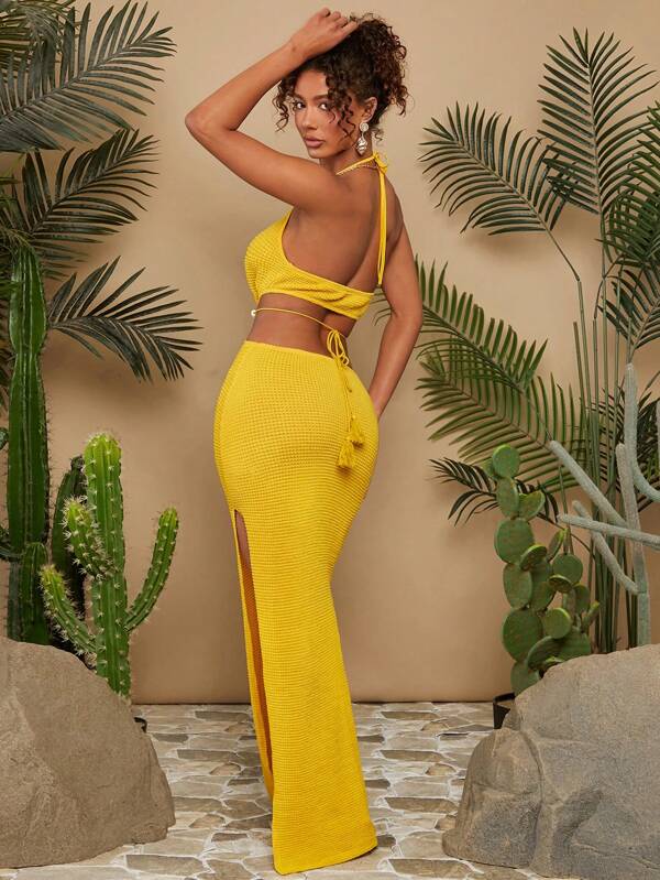 Vestido Tricotado Recorte Cintura Artisanat, https://lojabeachsunday.com/