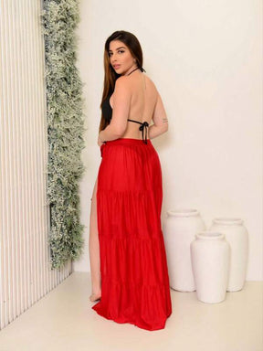 Saída de Praia Saia Longa Isa