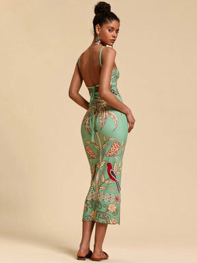 Vestido Slim Fit Tropical Cocotier, https://lojabeachsunday.com/
