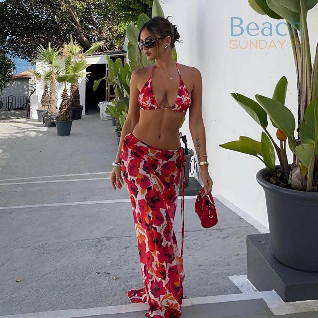 Beach Sunday, Conjunto Mayah, roupa de praia, biquíni comportado, biquíni de mulher, biquíni em alta, biquíni cintura alta, biquíni em promoção, moda praia, loja de biquíni, férias no litoral, domingo de praia, viagem na praia, casa de praia, verão, mar, orla da praia