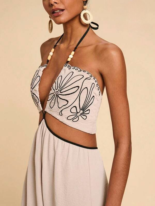 Vestido Maxi Tropical Decote V Accent, https://lojabeachsunday.com/