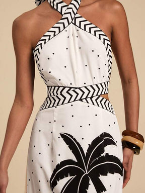 Vestido Recorte na Cintura Midi Plage, https://lojabeachsunday.com/
